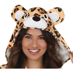 Sieviešu īss leoparda kostīms