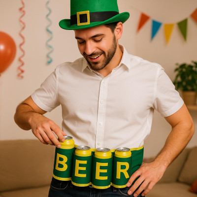 Belt with Beer Holders