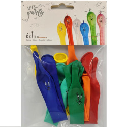 Formas baloni "Tārpi", 6 gab.