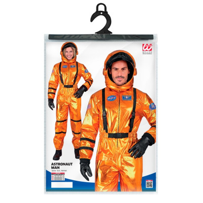 Orange Astronaut Suit for Men