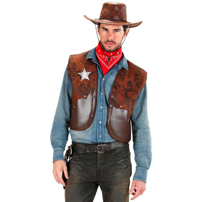 Pieaugušo kauboja vestе