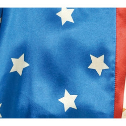 Amerikāņu patriota klauna kostīms bērniem