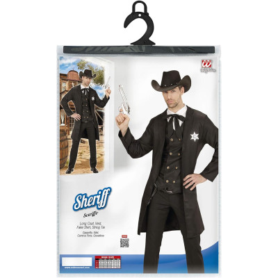 Command the Wild West: Authentic Sheriff Costume for Men