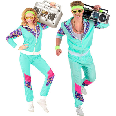 Rock the Retro Look: 80's Style Tracksuits for Adults!