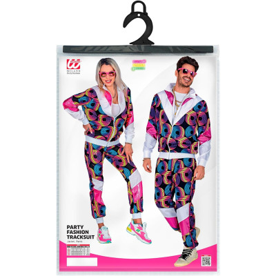 Rock the Retro Vibe: 80's Disco Tracksuit for Adults