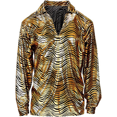 Groove into the 70's: Men's Disco Fever Shirt