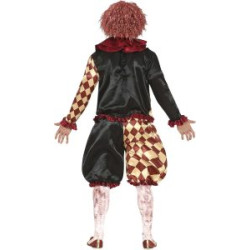 Horror Clown-Harlequin Costume for Men