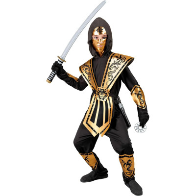 Ultimate Gold Ninja Warrior tērps zēniem