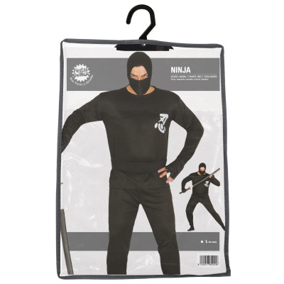 Vīriešu Ninja Kostīms