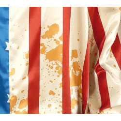 Amerikāņu patriota klauna kostīms vīriešiem