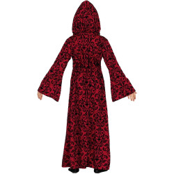 Red Hooded Witch Dress for Girls