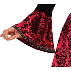 Eleganta sarkanā vampīru kostīms sievietēm