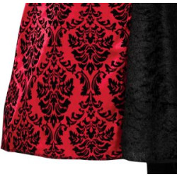 Eleganta sarkanā vampīru kostīms sievietēm