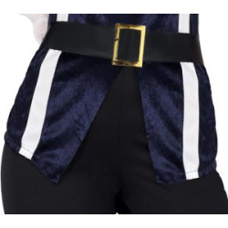 Blue Musketeer Costume for Women