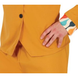 Oranžais Disko Zvaigzne Vīriešu Kostīms