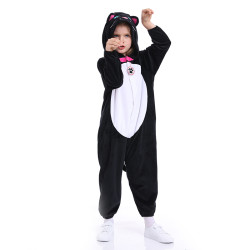 Cat Costume for Kids – Animal Jumpsuit with Hood