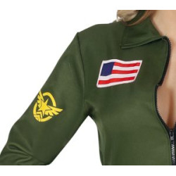 Sieviešu militārā pilotu kostīms