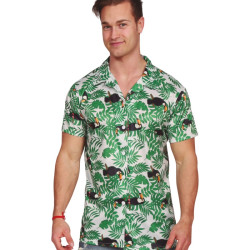 Hawaiian style shirt for men
