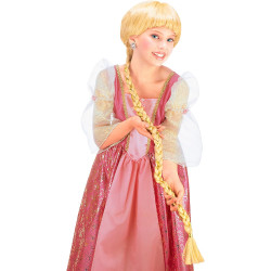 Enchanting Rapunzel Wig with Extra-Long Braid for Magical Adventures