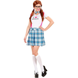 Chic College Girl Costume for Women: Embrace Your Inner Nerd!
