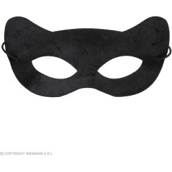 Unleash Your Inner Feline: Sleek Black Cat Eye-Mask