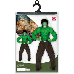 Unleash Your Inner Hero: Green Super Muscle Shirt for Boys