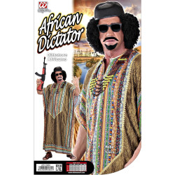 Men's Bold African-Inspired Dictator Costume
