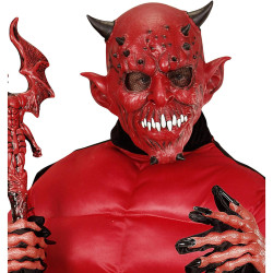 Unleash Your Inner Demon with This Terrifying Devil Mask!