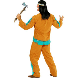 Authentic Native American Warrior Costume for Men