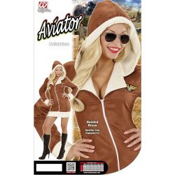 Take Flight in Style: Women's Aviator Costume