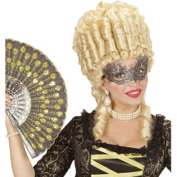 Exquisite Vintage Silver Lace Eye Mask: A Timeless Elegance