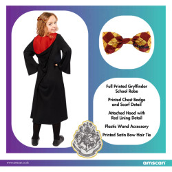 Harry Potter costume for girls – Hermione carnival costume