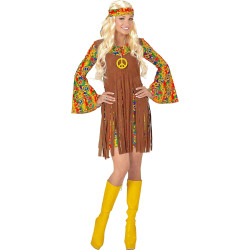 Groovy Hippie Chic: Embrace the 60s Vibe with This Funky Costume!