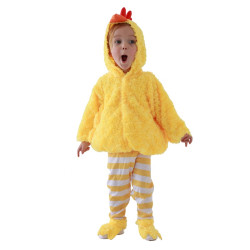 Kids Chick Costume – Hooded Cape and Trousers