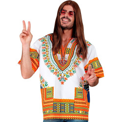 Dzīvotspējīgs Balts Dashiki Tērps Vīriešiem - Iemiesojiet Kultūru ar Stilu!