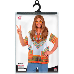 Vibrant White Dashiki Suit for Men - Embody Culture with Style!