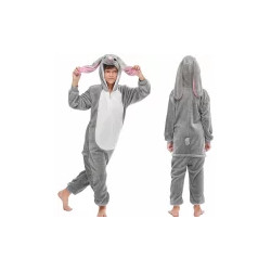 Step into a delightful world with adorable bunny plush costumes for kids and adults!