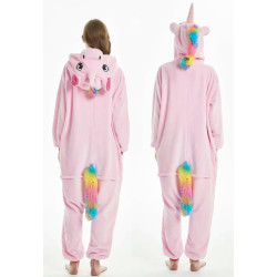 Magical Pink Unicorn Fluffy Costumes for Kids and Adults!