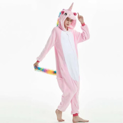 Magical Pink Unicorn Fluffy Costumes for Kids and Adults!
