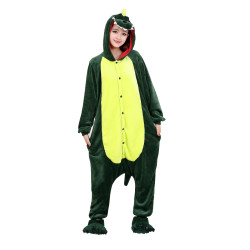 Turn on the fun with our adult dinosaur plush costume!