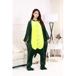 Turn on the fun with our adult dinosaur plush costume!