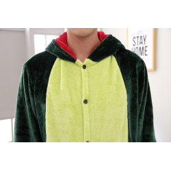 Ieslēdzies jautrībā ar mūsu pieaugušo dinozauru plīša kostīmu!