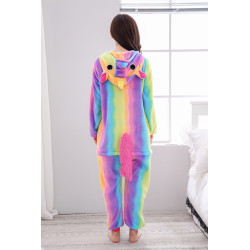 Izbaudiet galējošu jautrību un ērtības ar dzīvu pieaugušo vienradža plīša kostīmu