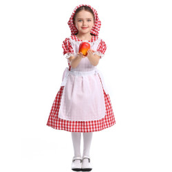 Enchanting Little Red Riding Hood Costume for Girls: Perfect for Fairy Tale Adventures!