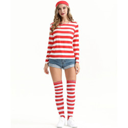 Stylish Wally Costume for Women: Stand Out with Stripes!