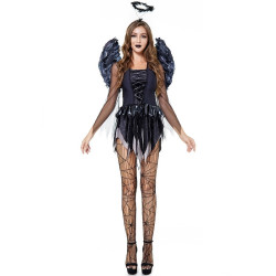 Enchanting Dark Angel Costume for Women