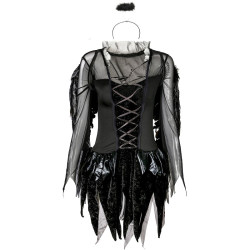 Enchanting Dark Angel Costume for Women