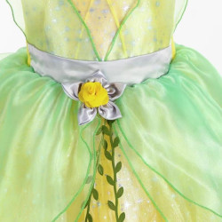 Enchanting Yellow-Green Princess Dress for Little Royals
