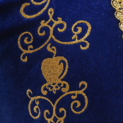 Enchanting Yellow and Black Princess Dress for Little Girls