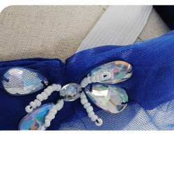 Enchanting Royal Blue Princess Dress for Girls